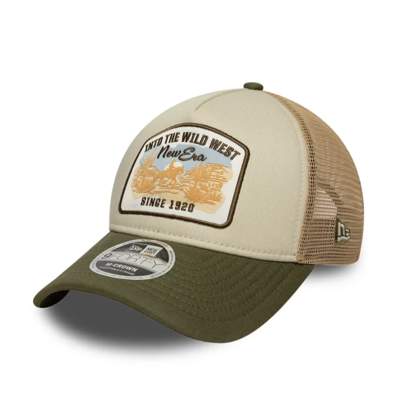 כובע TRUCKER עם לוגו NEW ERA
