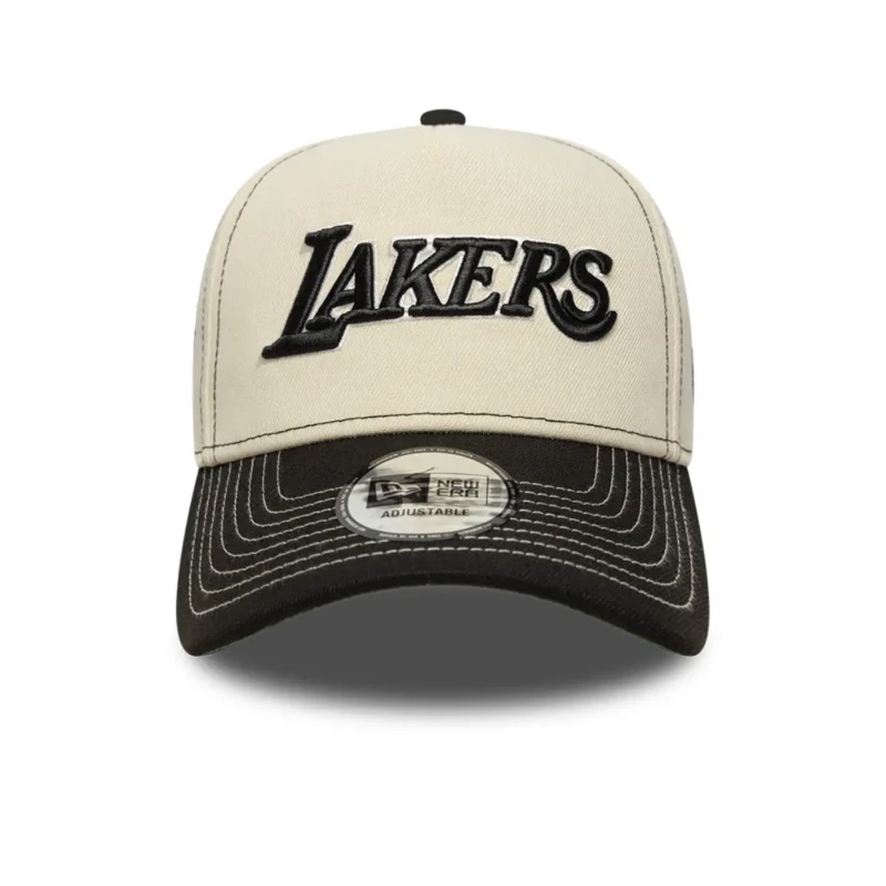 כובע E-FRAME עם לוגו LOS ANGELES LAKERS