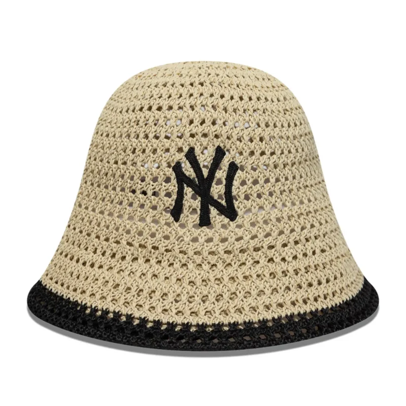 כובע קש עם לוגו NEW YORK YANKEES