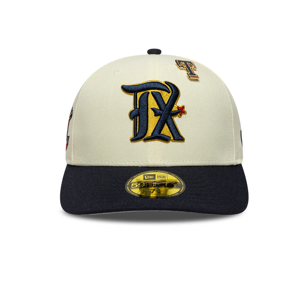 כובע 59FIFTY עם לוגו TEXAS RANGERS