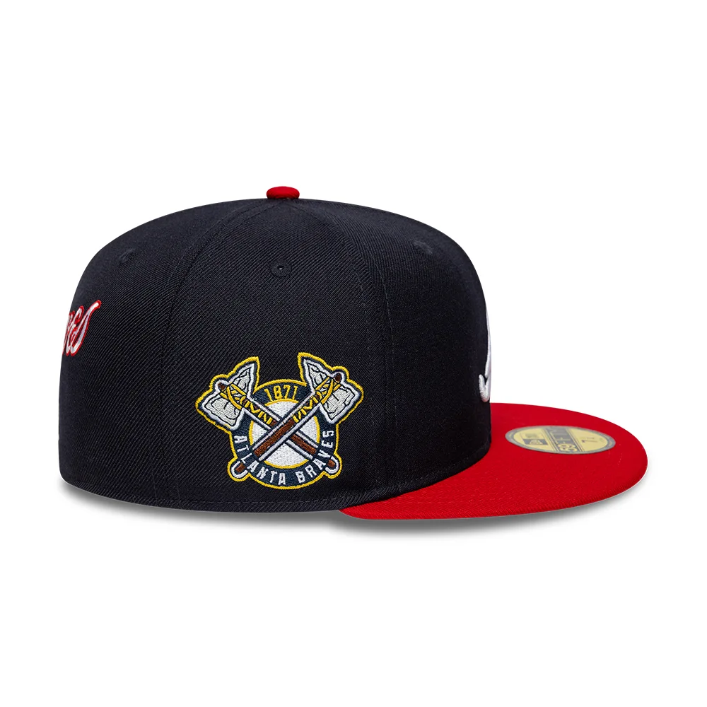 כובע 59FIFTY עם לוגו ATLANTA BRAVES